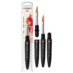da Vinci GO SPIN Reise-Aquarellpinsel, Schwertpinsel, Serie 8887