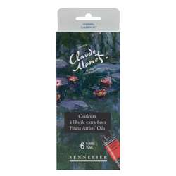 SENNELIER extrafeine Ölfarben 6er-Set, Seerose, Claude Monet Edition