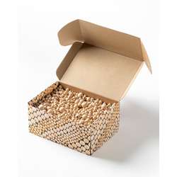 folia® Holzperlen Jumbo, 1 kg