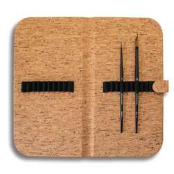 Raphaël® Kolinsky-Imitation Aquarellpinsel 2er-Set Stradivarius, im Kork-Etui
