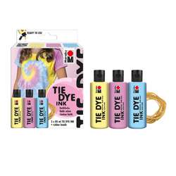 Marabu TIE DYE INK Batikfarbe, Sets