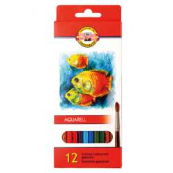 KOH-I-NOOR Aquarell Schul-Farbstifte „Fisch“