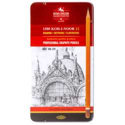 KOH-I-NOOR Graphitstifte 1500, 12er-Sets