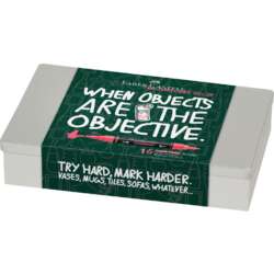 FABER-CASTELL Multimark Acrylic Marker 16er-Set ''Home''