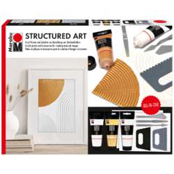 Marabu Acryl Pastenset - Structured Art