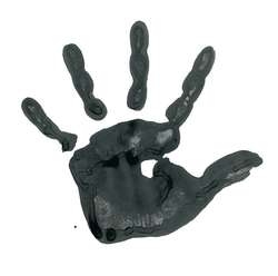 GERSTAECKER Fingermalfarbe, 750-ml-Flasche, Schwarz