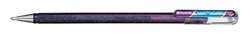 Pentel® Hybrid K 110 Dual Metallic Gel-Tintenroller, Dual Metallic, Violett / Metallic-Blau