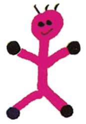 edding® 4600 Textilstift, Textilstift, Neon-Rosa