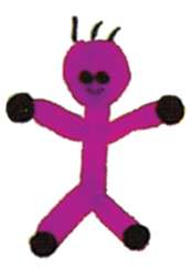 edding® 4600 Textilstift, Textilstift, Neon-Violett