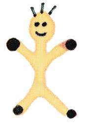 edding® 4600 Textilstift, Textilstift, Hellorange