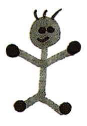 edding® 4600 Textilstift, Textilstift, Grau