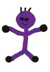 edding® 4600 Textilstift, Textilstift, Violett