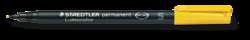 STAEDTLER® Lumocolor® permanent pen 313, einzeln, Superfein, 0,4 mm, Gelb