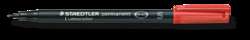 STAEDTLER® Lumocolor® permanent pen 313, einzeln, Superfein, 0,4 mm, Rot