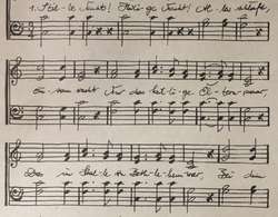 „Windhorse“ Himalaya Schmuckpapier, 50 cm x 70 cm, Stille Nacht einfach