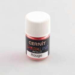 CERNIT® Sparkling Pigmentpulver, 5 g, Metallic-Rot