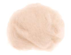 GLOREX Schafwolle, 30 g, Ecrue