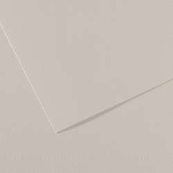 CANSON® Mi-Teintes® Farbiges Künstlerpapier, 50 cm x 65 cm, Pastellgrau
