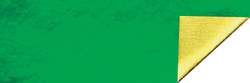 URSUS® Alu-Bastelfolie, glänzend, 10 m Rolle**, Grün/Gold