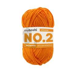 myboshi NO.2 Wolle, 50 g, 100 m, Aprikose