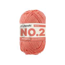 myboshi NO.2 Wolle, 50 g, 100 m, Rouge
