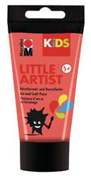 Marabu KiDS LITTLE ARTIST Künstlermal- und Bastelfarbe, 75 ml, Rot