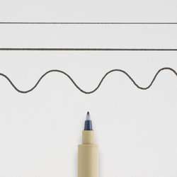 SAKURA® PIGMA® MICRON™ PN Everyday Pen, einzeln, Einzelstift, Schwarz