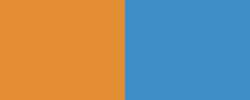 STABILO®  woody 3 in 1 duo Farbstifte, Einzelstift, Orange/ Mittelblau