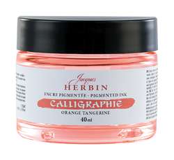 HERBIN pigmentierte Kalligrafietinte, 40 ml, Mandarine