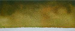 MIJELLO MISSION Gold granulierende Aquarellfarbe, einzeln, 15 ml, Grüner Ocker