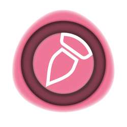 FABER-CASTELL Goldfaber Creative Marker Brush mit flexibler Pinselspitze, Pinselspitze, candy pink