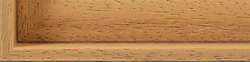 effect® Schattenfugenrahmen ''Profil 50F', 30 cm x 40 cm, Eiche