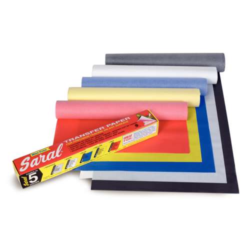 SARAL® Wachsloses Transfer-Papier, farbig 