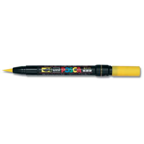 UNI POSCA Brush-Marker PCF-350, Pinselmarker 
