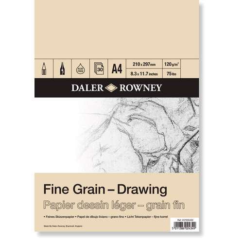DALER-ROWNEY Zeichenblock, 120g/m² 