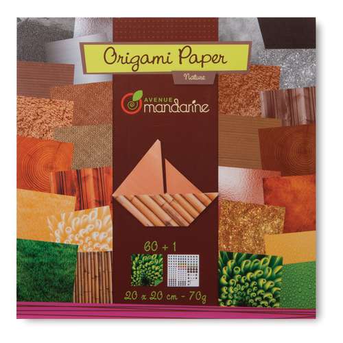 AVENUE MANDARINE Origami Papier-Sets