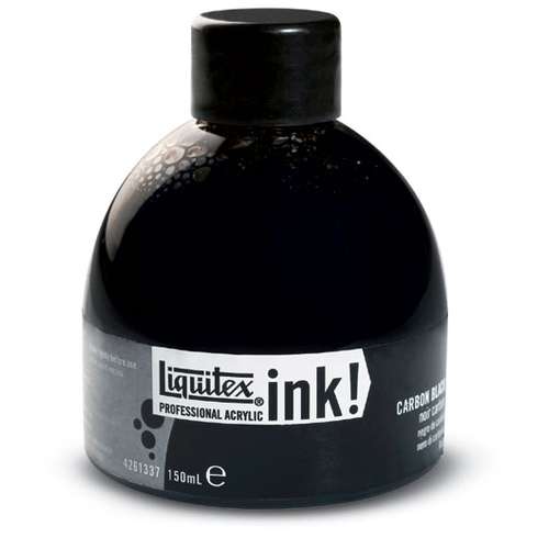 LIQUITEX® Ink! Acrylfarbe, 150 ml Karbonschwarz 