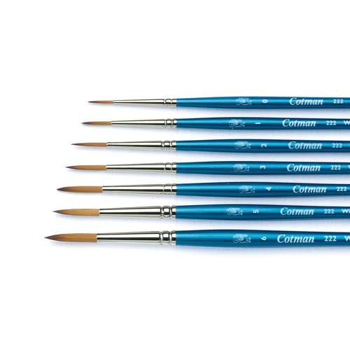 WINSOR & NEWTON Cotman™ Designer's Aquarellpinsel, Serie 222 