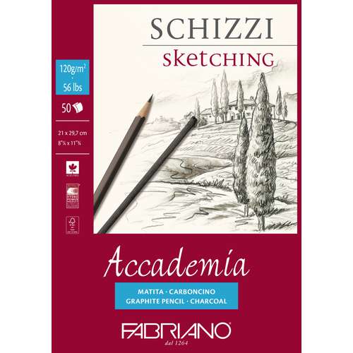 FABRIANO® "Accademia" Skizzen- und Zeichenpapier 