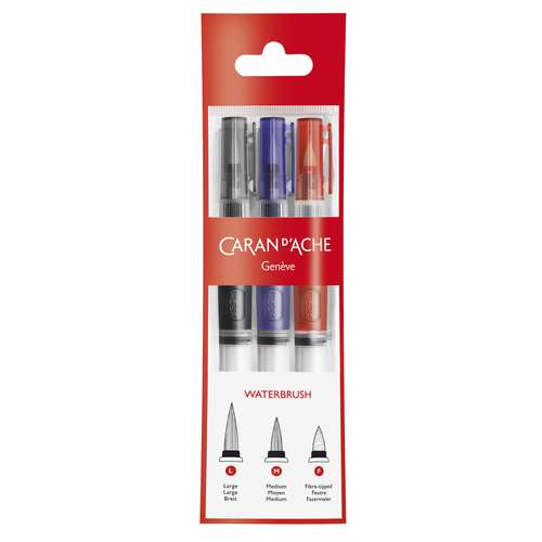 CARAN D'ACHE® Wasserpinsel, Set 