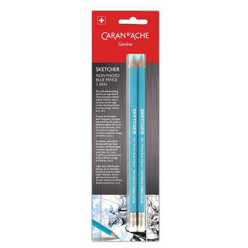CARAN D'ACHE® SKETCHER Skizzierstift, 2er-Packung 