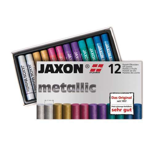 JAXON® Pastell-Ölkreiden, Metallic-Set 