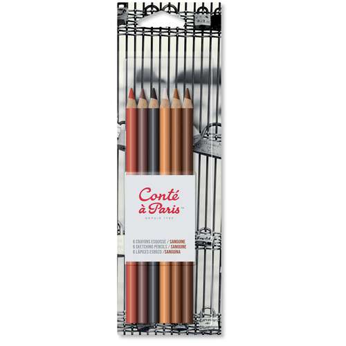 Conté à Paris™ Rötelstift-Set 