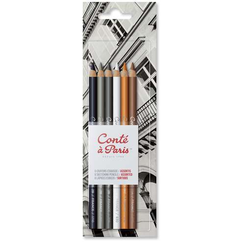 Conté à Paris™ Skizzenstift-Set 