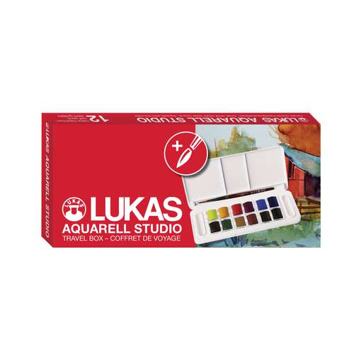 LUKAS AQUARELL STUDIO Aquarellfarbe Pocket Box 