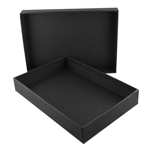 Schwarze Aufbewahrungsbox
