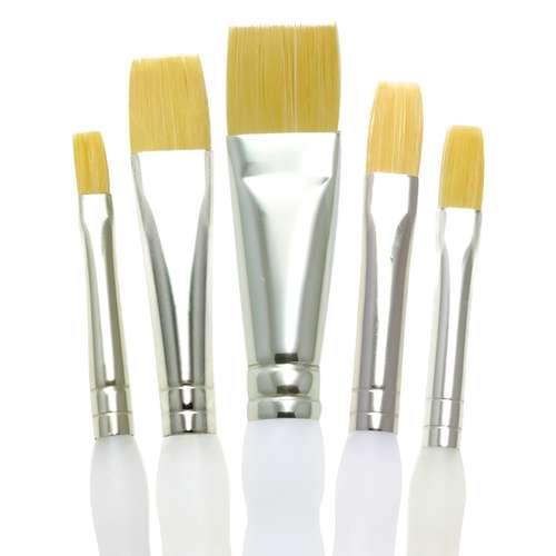 Royal & Langnickel Soft-Grip Flachpinsel-Set 