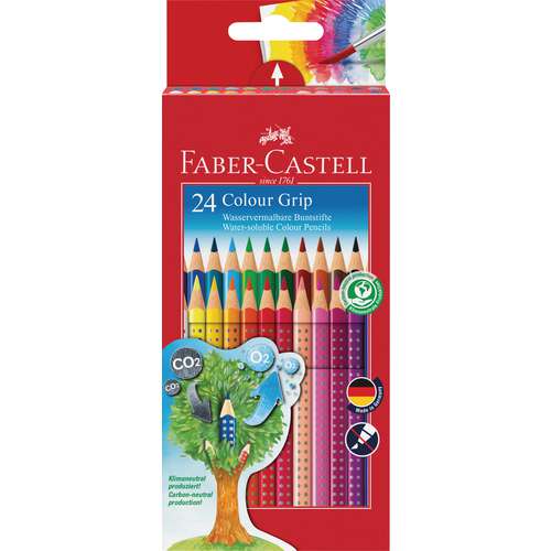 FABER-CASTELL Colour Grip Farbstifte-Sets 