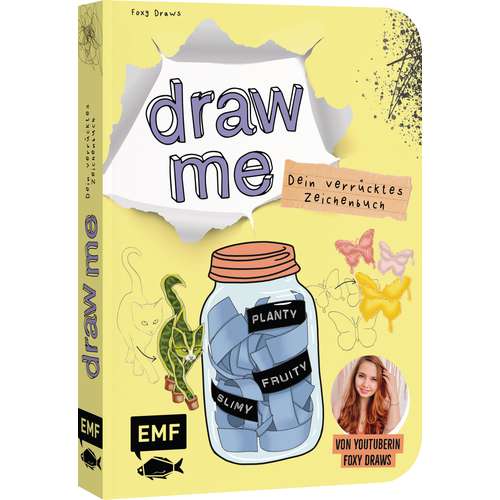 Draw me - Dein verrücktes Zeichenbuch 