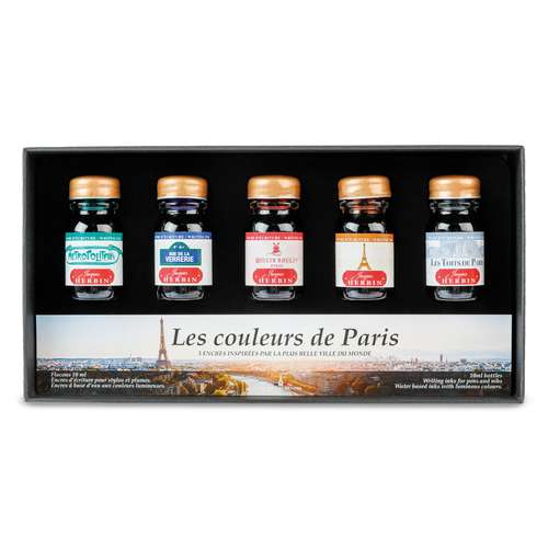 HERBIN Schreibfarbenset Les couleurs de Paris 